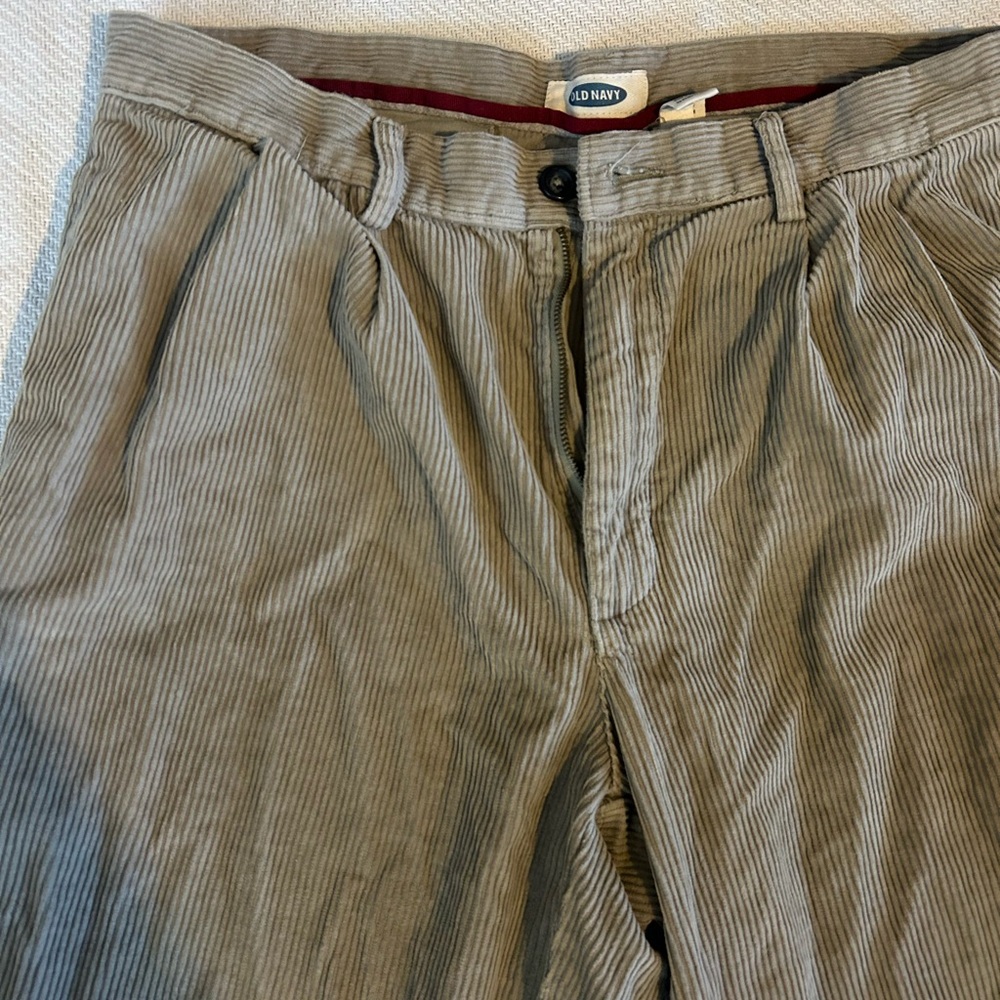 Gray Corduroy Jeans